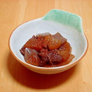 圧力鍋で牛すじ煮込み